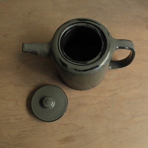 Handmade ceramic teapot, Pottery teapot, Minimal stoneware teapot, Modern teapot image 6