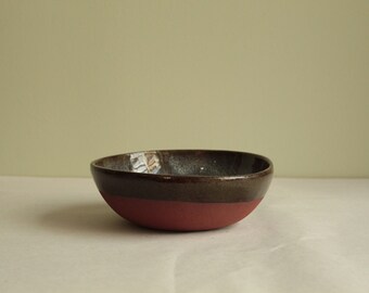 Ceramic bowl, Cereal bowl, Handmade ceramic bowl, Breakfast bowl, Soup bowl, Stoneware bowl, Red soup bowl, Ramen bowl,Tableware