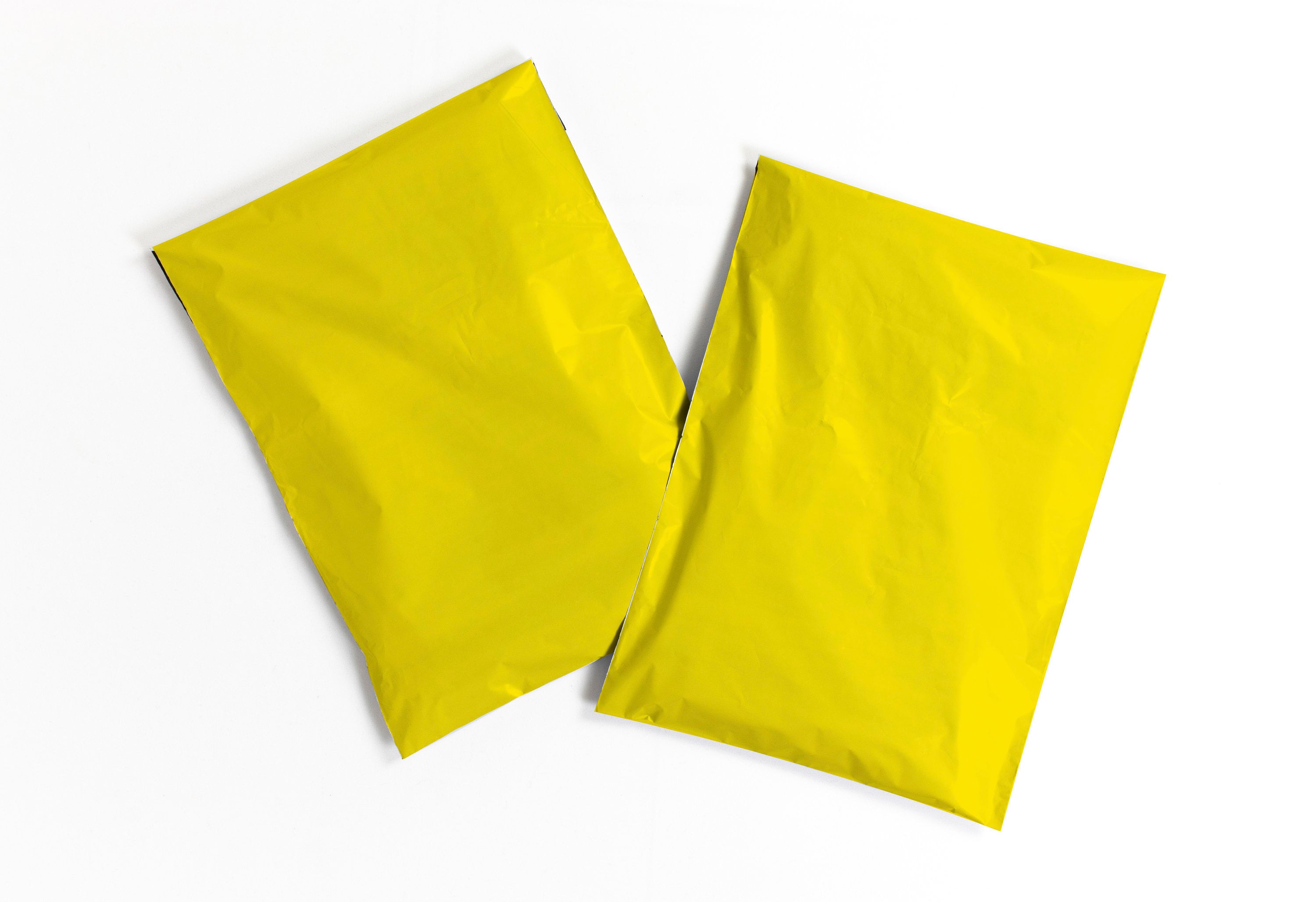 19x24 LARGE Yellow Poly Mailer Shipping Bags 100 Pack Matte Etsy