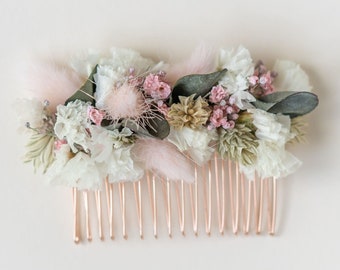 Hair comb dried flowers | Vintage | Hair accessories | Bride | Wedding