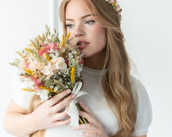 Bridal bouquet dried flowers | Poppy | wedding | Wedding bouquet | registry office