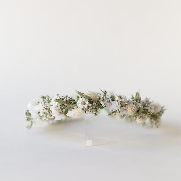 Haarkranz Trockenblumen | Sweet Ann | Hochzeit | Braut | Blumenkranz Haare | Haarschmuck | Haarreif