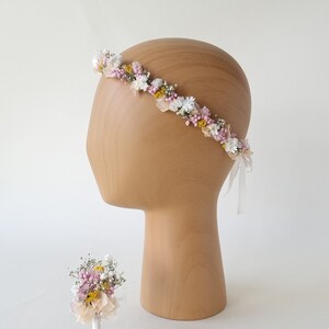 Haaraccessoires gedroogde bloemen Zomerbries Haarspelden Haarkam Bruid Bruiloft afbeelding 6