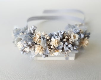Armband Trockenblumen |  | Blue Ocean | Braut | Brautjungfern | Trauzeugin | Hochzeitsgeschenk