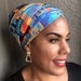 PRE-TIED  HEADWRAP / Pre-Tied Turban/ Boho Chic/ Hippie Headwrap/ Headscarf/ Chemo Gift/ Chemo Cap/ African Print Turban/ Ankara Scarf 