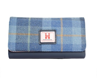 Strathurie Tweed Blue Tartan Ladies Purse