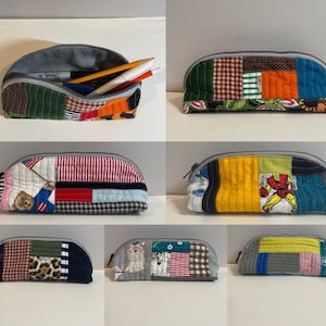 Quilted Pencil Pouch