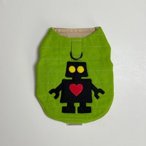 Small Dog Harness Vest//The Robot