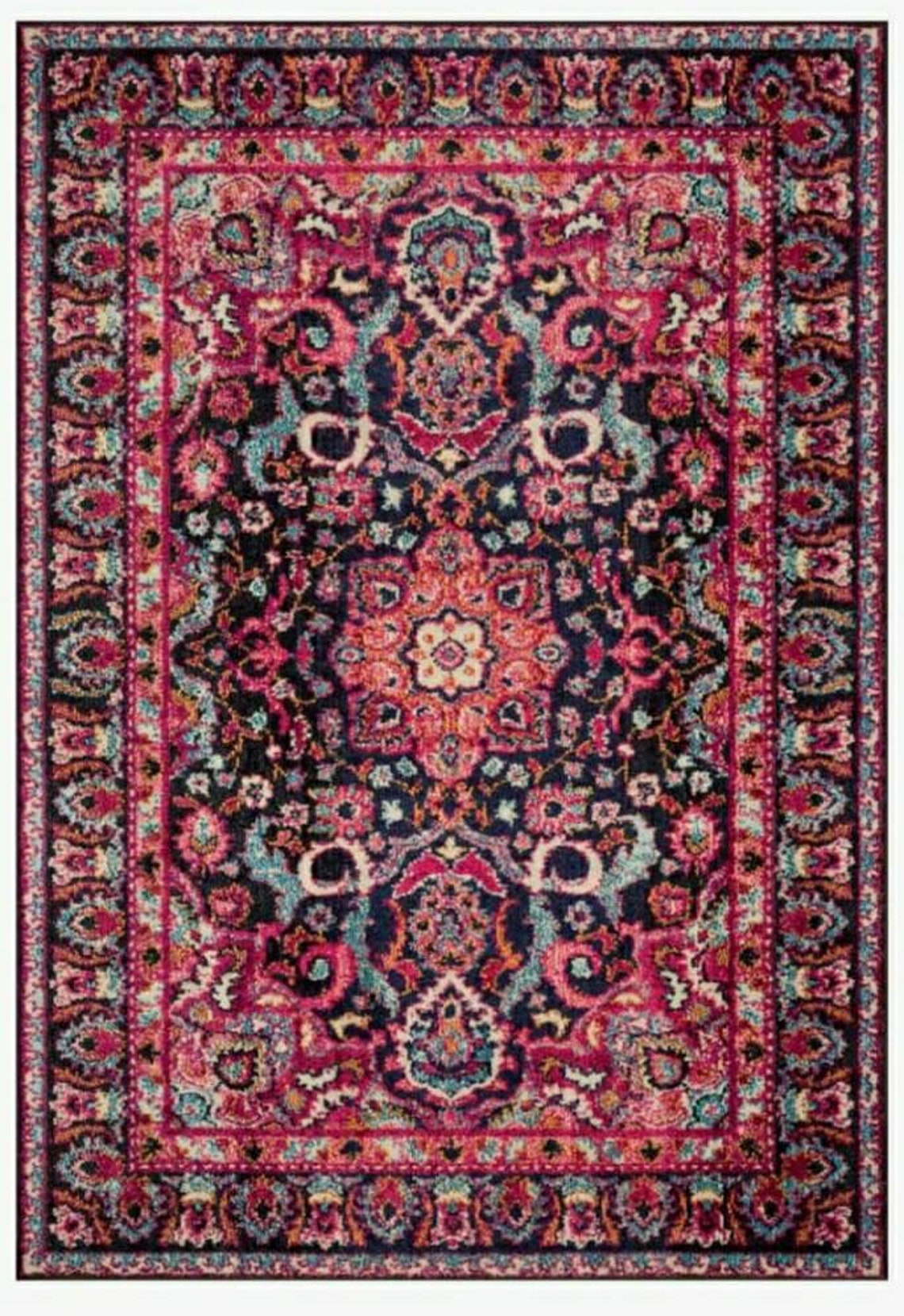 Pink exotic rug/ Rugs living room/ Rugs for bedroom/ Pink | Etsy