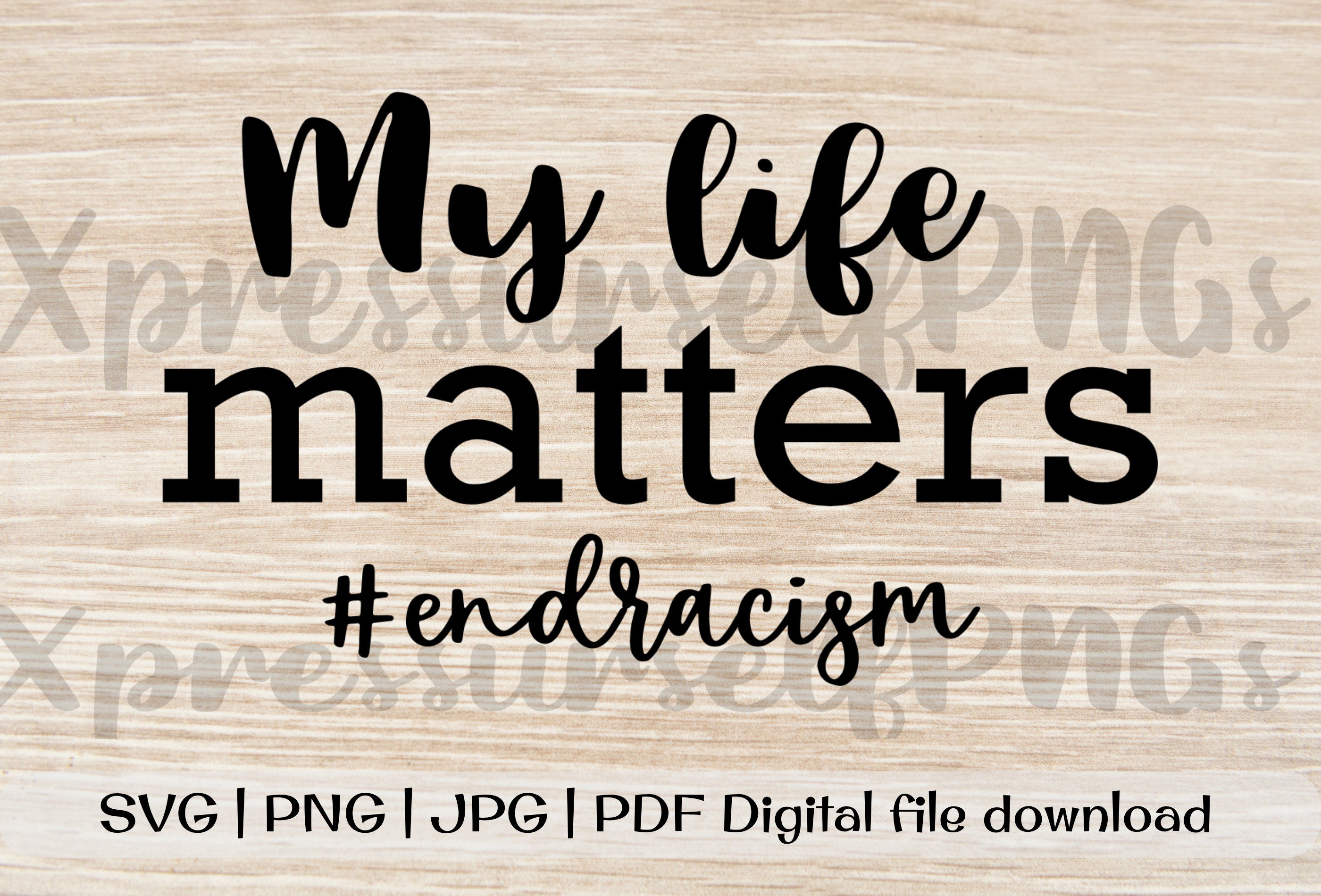 Download My Life Matters Svg Cricut File Black Lives Matter Svg Blm Etsy