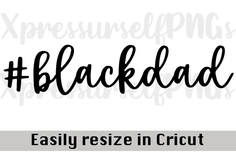 Download Black Dad SVG Black Man SVG File for Cricut Digital | Etsy