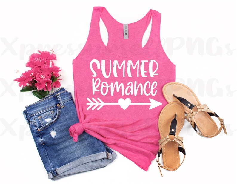 Download Summer Romance File for Cricut Summer SVG Summer T-shirt ...