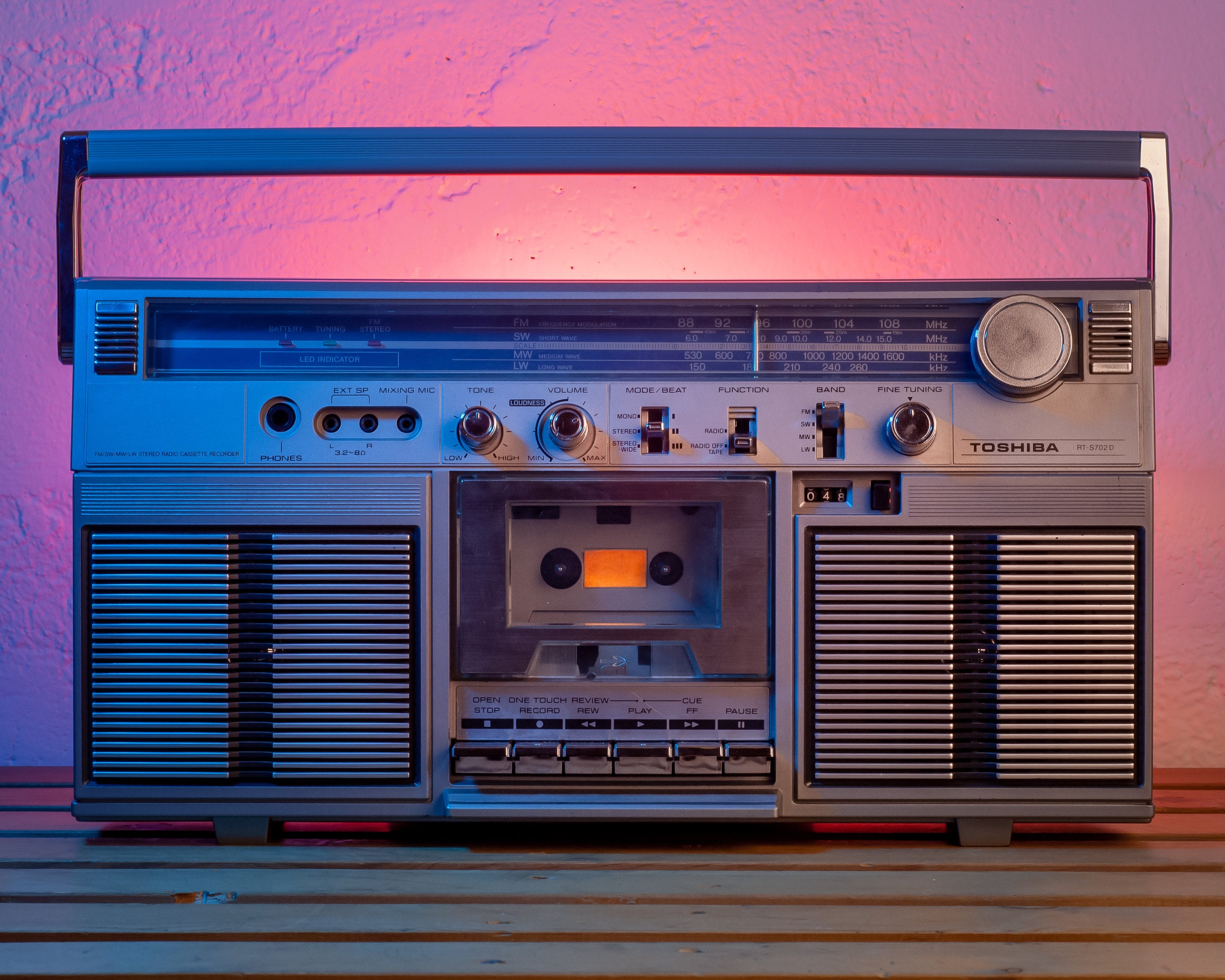 1980s! - TOSHIBA RT S702D - Fully Working - Portable Stereo Radio