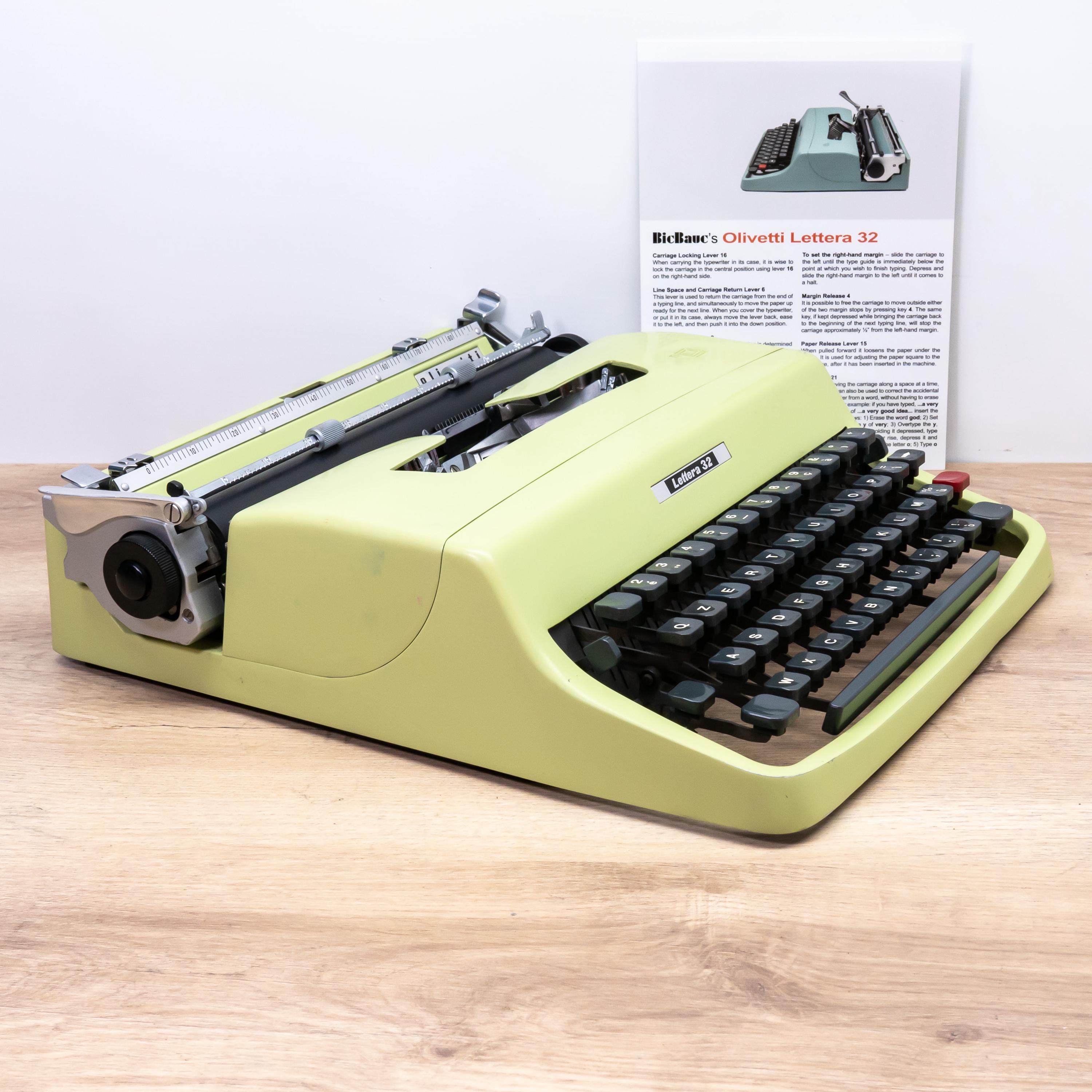 Olivetti Lettera 32 Restored - Etsy