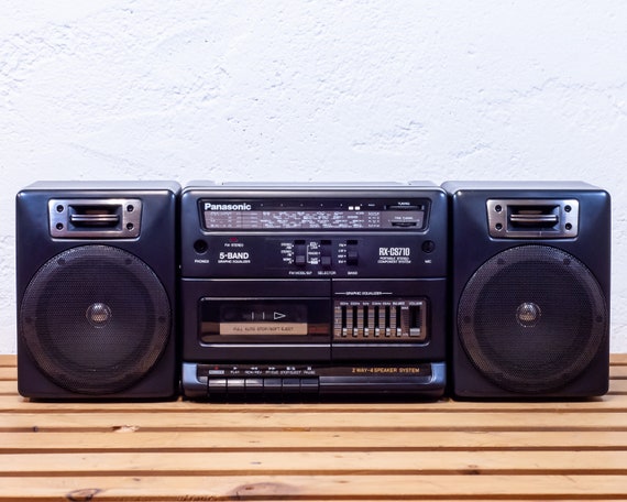 1991! - PANASONIC RX CS 710 - Fully Working - Portable Stereo