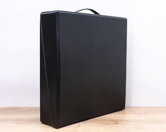 1970s OLIVETTI Square Case – Original Carrying Case for Lettera 22, 32 & Similar-Sized Olivetti Portable Typewriters
