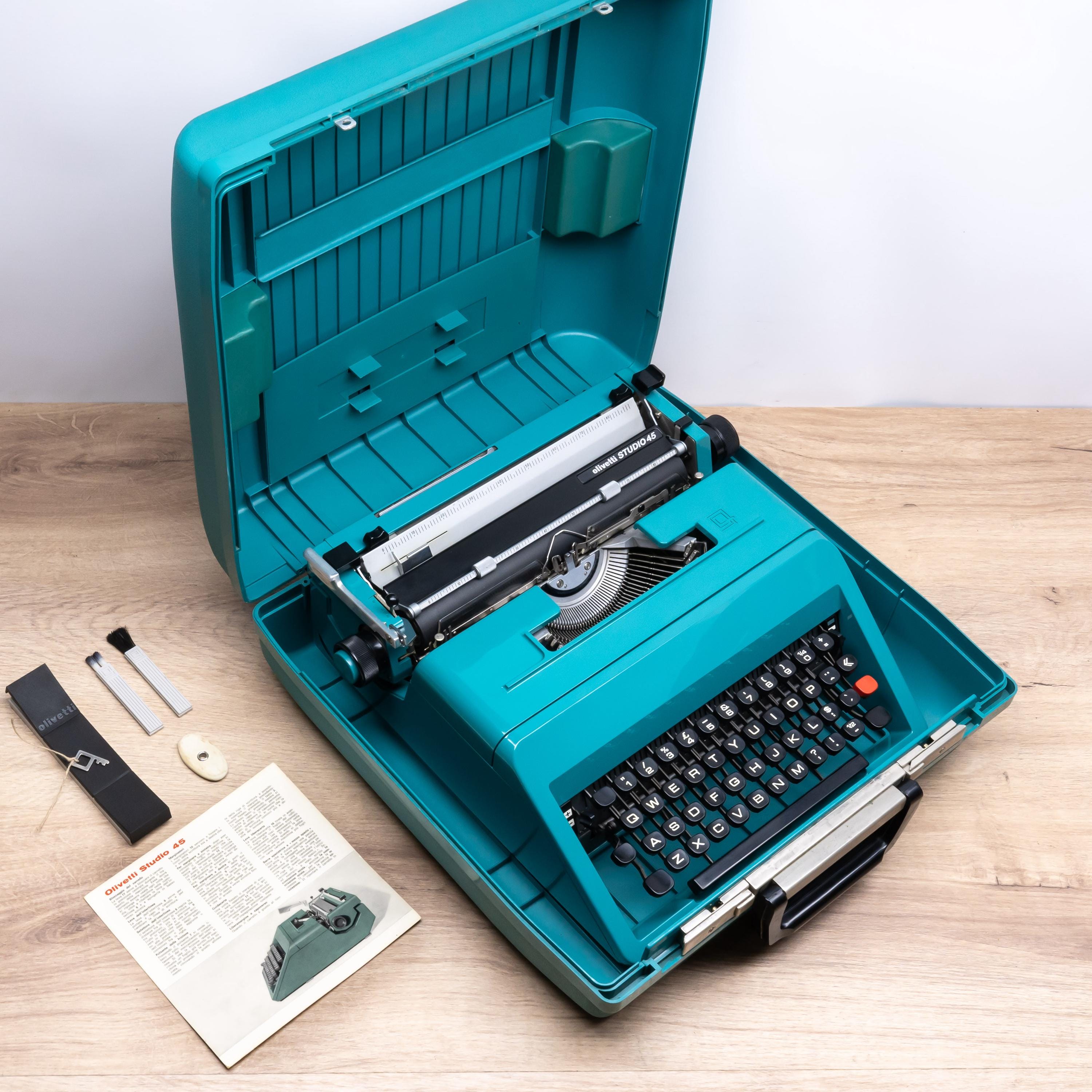 Olivetti Studio 45 Typewriter - Etsy