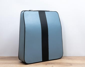 1950s OLIVETTI Double-Zip Case for Lettera 22 – Rare Original Carrying Case