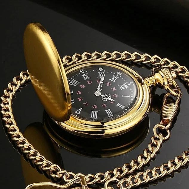 Geneva Quartz Pocket Watch for sale Only 3 left at 75