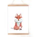 Fox - Printable - Woodland Animal Print - Nursery Wall Art - Kids Decor ...