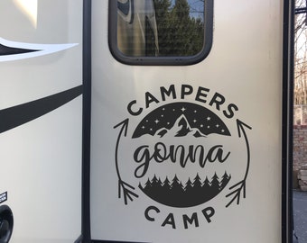 Custom Camper Decal