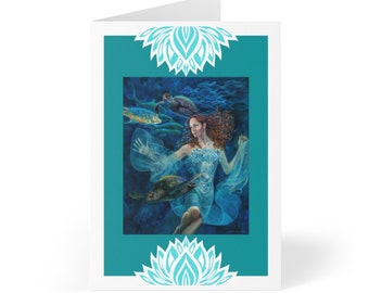 Fashion Art Cards (8 stuks) | Moederdagkaart | Fashion Cards | Fine Art Kaarten | Lege kaarten | Vakantiekaarten | Kaart voor haar | Verjaardagskaarten