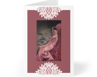 Fashion Art Cards (8 stuks) | Moederdagkaart | Fashion Cards | Fine Art Kaarten | Lege kaarten | Vakantiekaarten | Kaart voor haar | Verjaardagskaarten