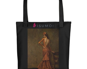 Fashion Art Tote Bag | Canvas Tote Bag | Tote Bags for Women | Fashion Illustration | Gifts for Her | Mother's Day Gift | Mother's Day | Mom