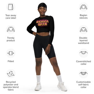 Bachata Queen Crop Top | Bachata | Taniec Bachata | Taniec Łaciński | Bachata Dancer I Dancewear I Bachatera I Dance Crop Top