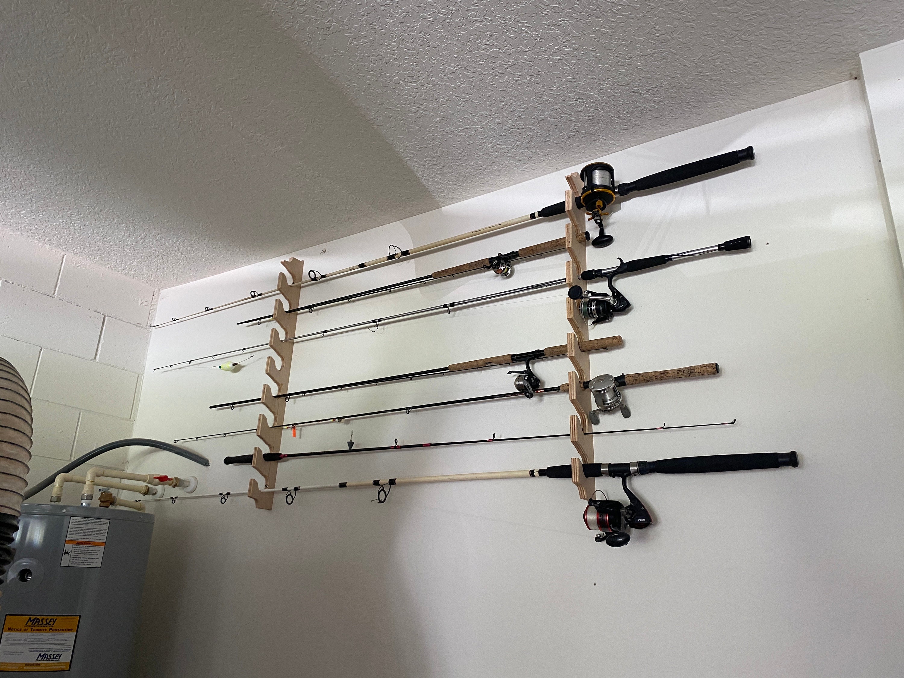 5 Sets Fishing Rod Storage Clip Storage Holders Fishing Rod Storage Rack W  Screw (Big -Hold handle, Small - Hold your pole), Rod Racks -  Canada