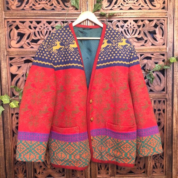 Vintage Oversized Cardigan