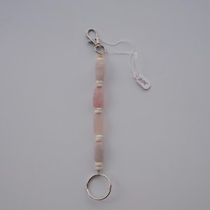 handmade beaded keychain