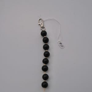 handmade beaded keychain
