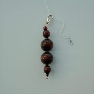 handmade beaded keychain