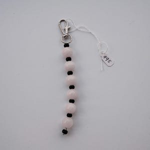 handmade beaded keychain