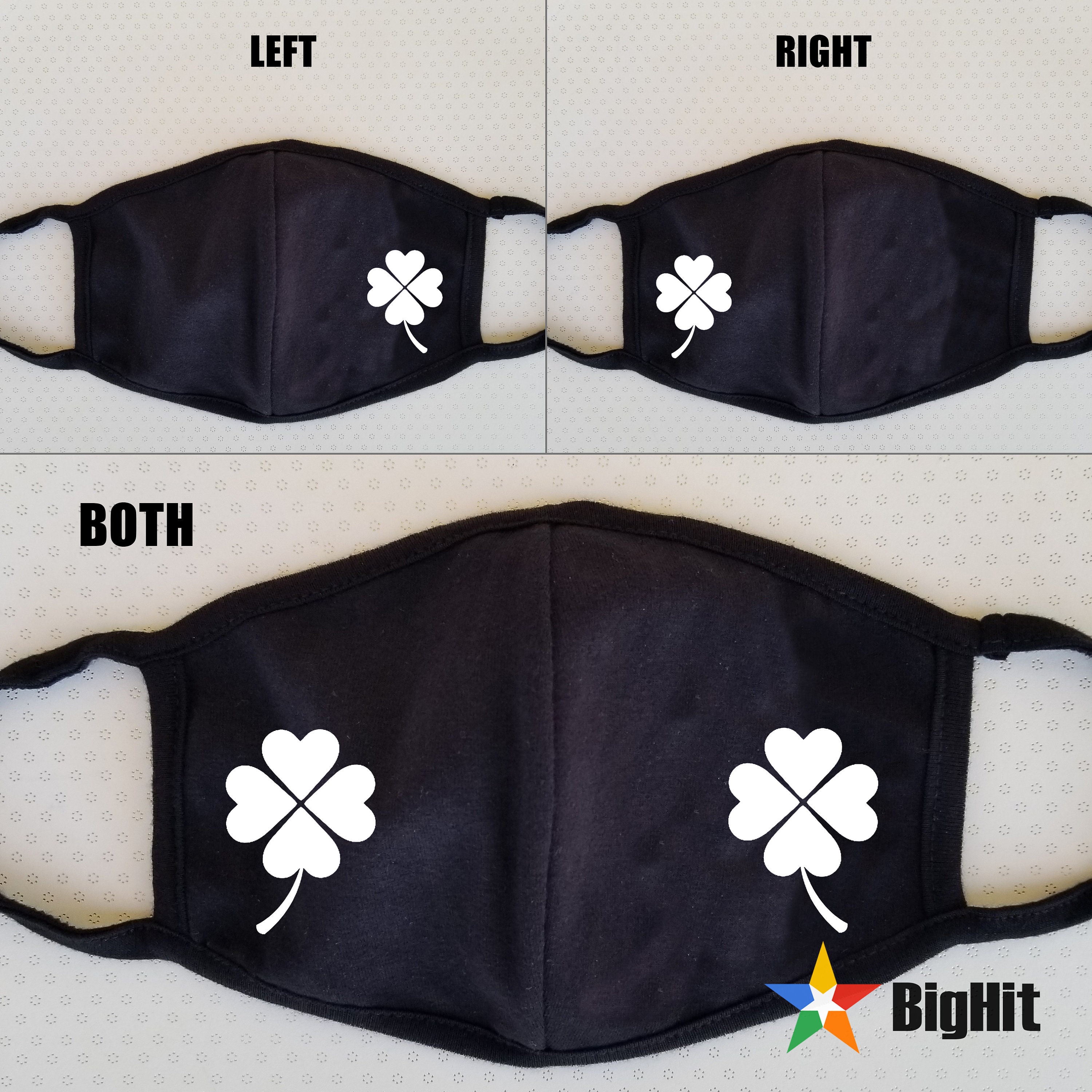 Four Leaf Clover Masks