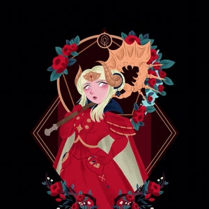 FE3H Edelgard Post-Timeskip - Medium Print