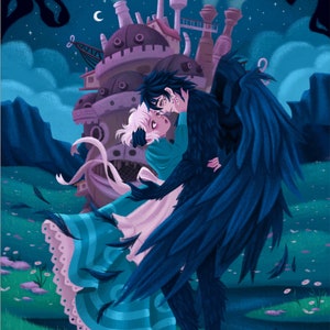 H+S Romantic Night-time Print-Large Print