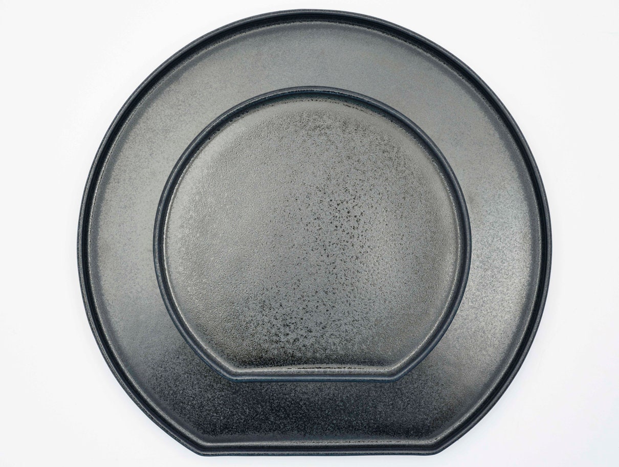 Metal Dinner Plates Etsy UK