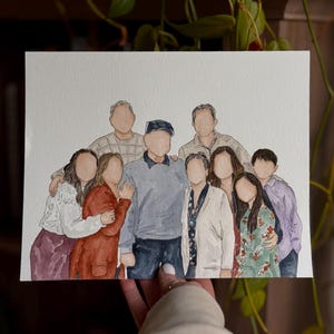 Custom Faceless Portraits (no background) image 11