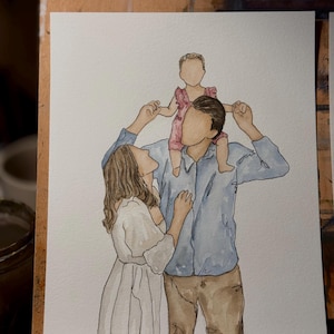 Custom Faceless Portraits (no background) image 7