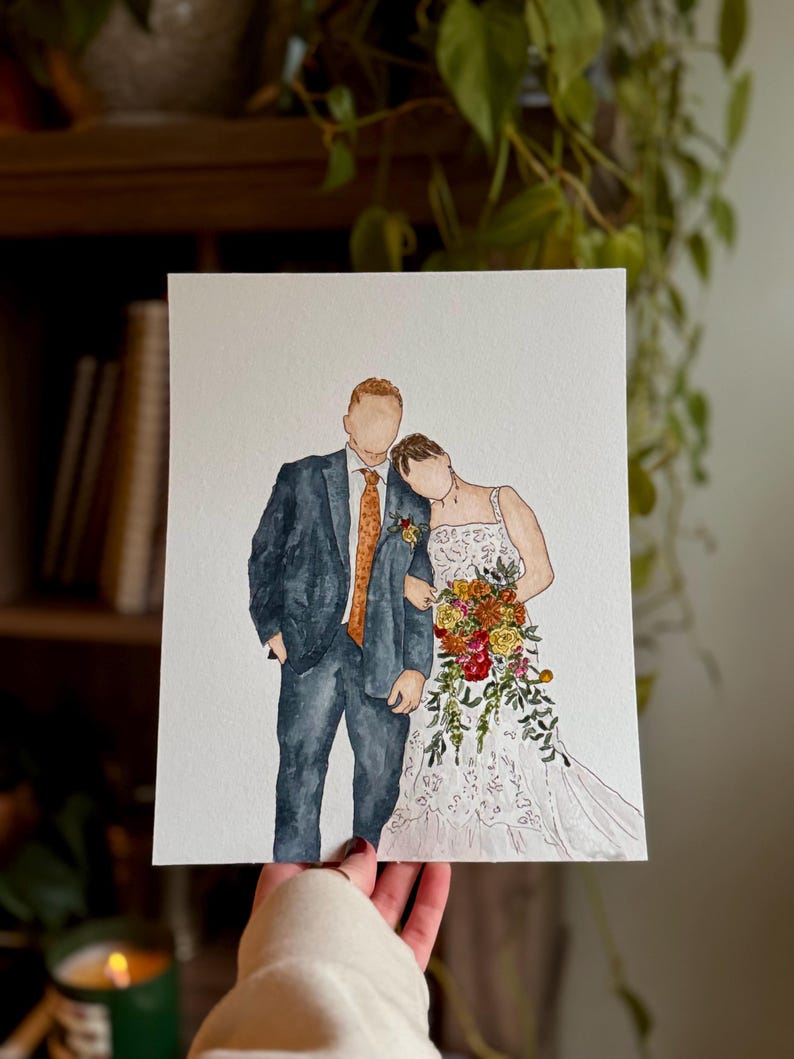 Custom Faceless Portraits (no background) image 4