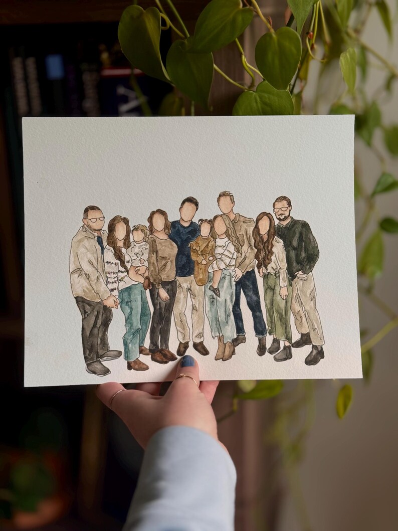 Custom Faceless Portraits (no background) image 10