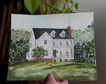 Custom house portraits