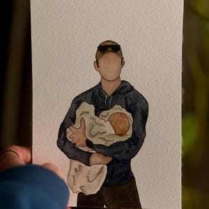 Custom Faceless Portraits (no background) image 5