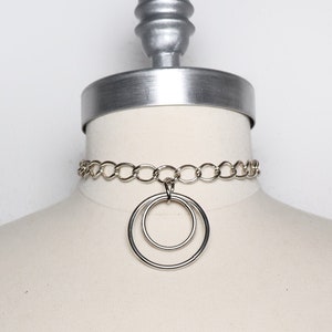 Chain choker and double ring