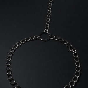 Flovel Chaîne De Taille En Cuir Punk Noir En Couches Chaîne De