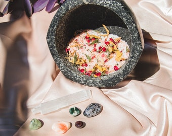 Healing Crystal Bath Salts