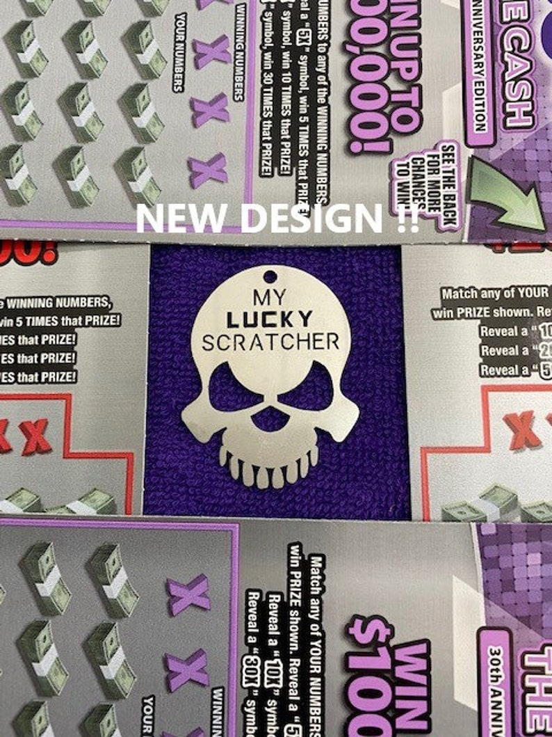 Lottery Ticket Scratcher lucky Scratcher Coin Lucky Lotto Scratcher