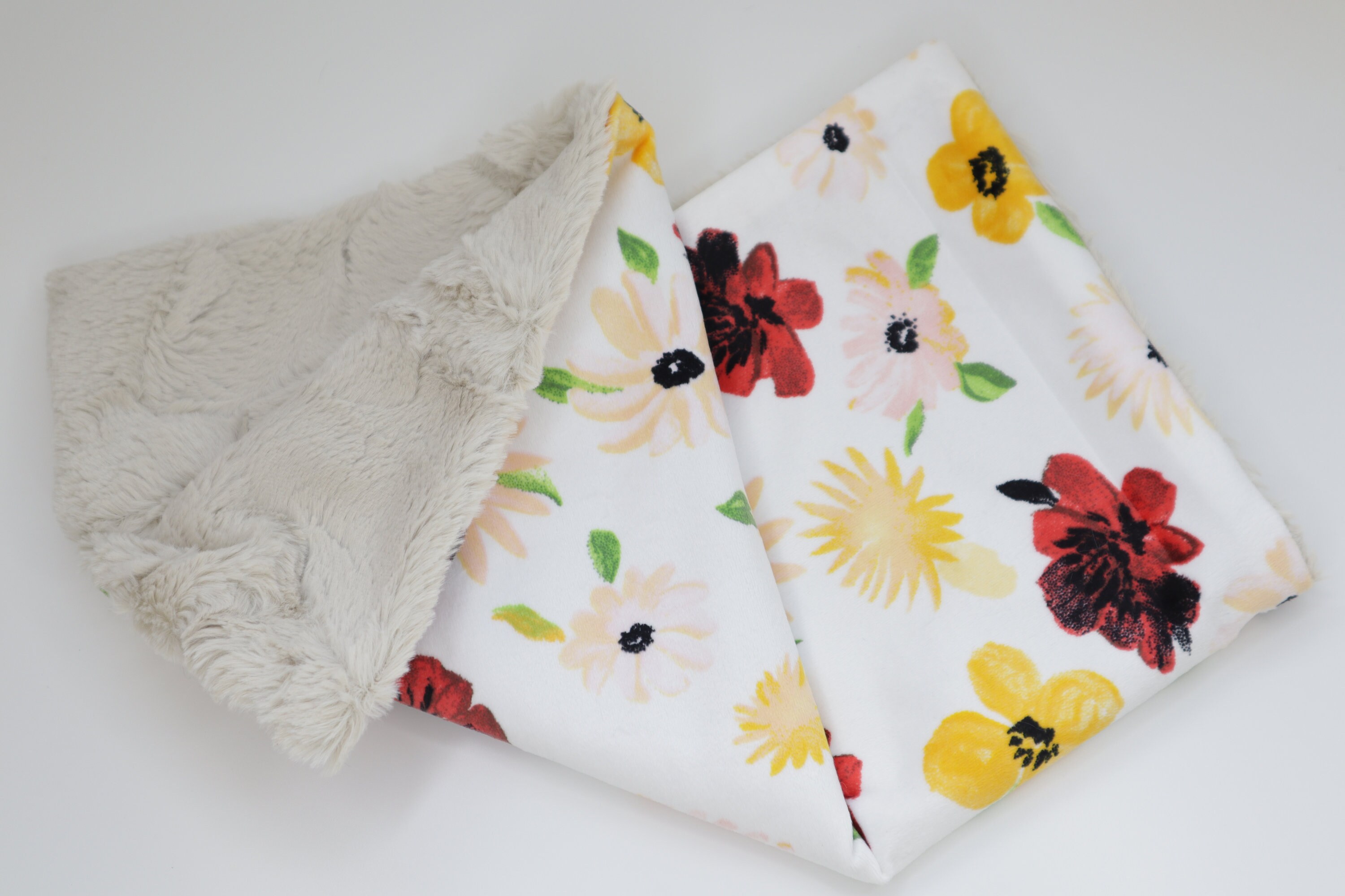 Lovey Floral Lovey Minky Lovey Flowers Baby Lovey Lovies Etsy